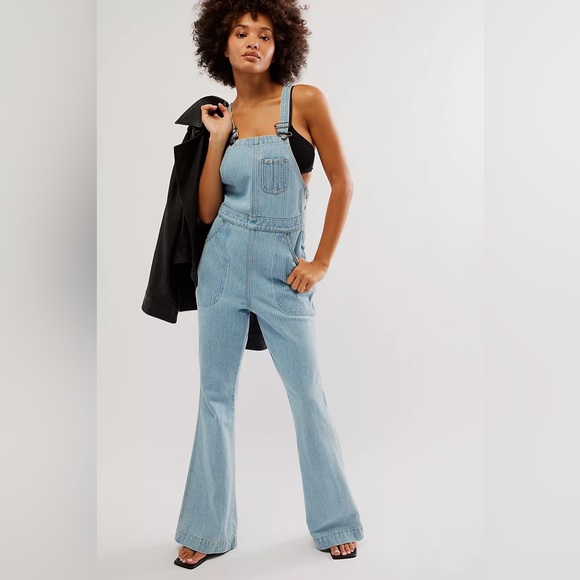 Lee Denim - Lee Factory Flare Overalls